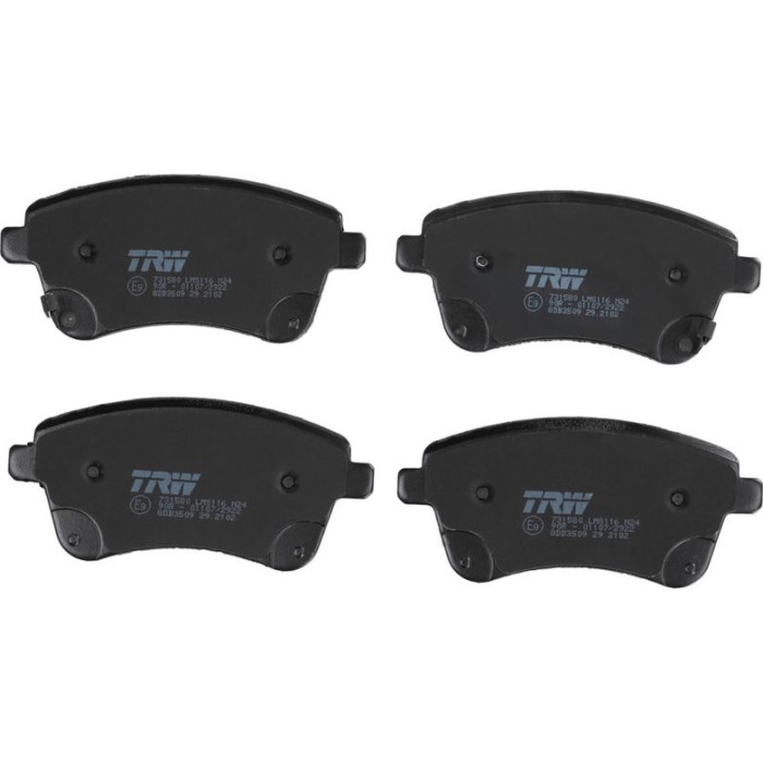 TRW GDB3509 Bremsbelagsatz, Scheibenbremse COTEC TRW GDB3509 Bremsbelagsatz, Scheibenbremse COTEC