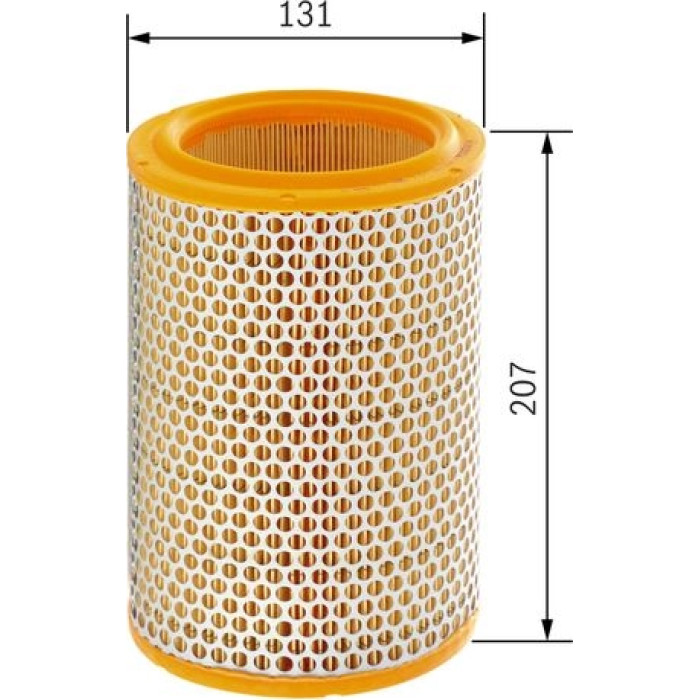 BOSCH 1 457 433 161 Luftfilter BOSCH 1 457 433 161 Luftfilter