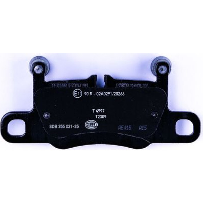 Hella 8DB 355 021-351 Bremsbelagsatz, Scheibenbremse