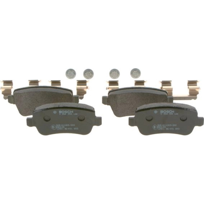 BOSCH 0 986 494 126 Bremsbelagsatz, Scheibenbremse BOSCH 0 986 494 126 Bremsbelagsatz, Scheibenbremse