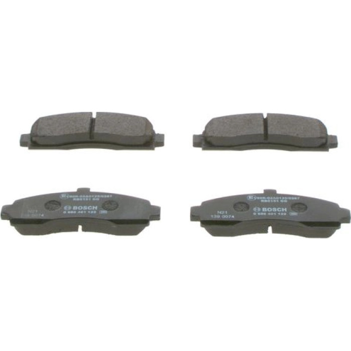 BOSCH 0 986 461 122 Bremsbelagsatz, Scheibenbremse BOSCH 0 986 461 122 Bremsbelagsatz, Scheibenbremse