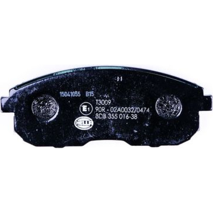 Hella 8DB 355 016-381 Bremsbelagsatz, Scheibenbremse Hella 8DB 355 016-381 Bremsbelagsatz, Scheibenbremse