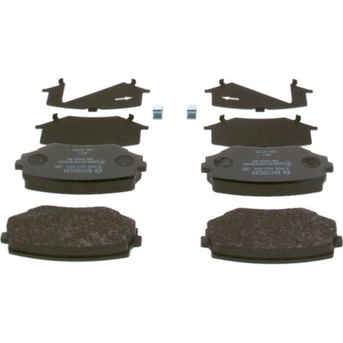BOSCH 0 986 424 658 Bremsbelagsatz, Scheibenbremse