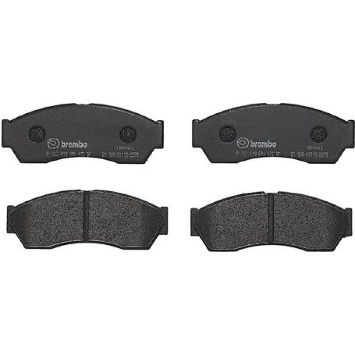 Brembo P 52 019 Bremsbelagsatz, Scheibenbremse PRIME LINE Brembo P 52 019 Bremsbelagsatz, Scheibenbremse PRIME LINE