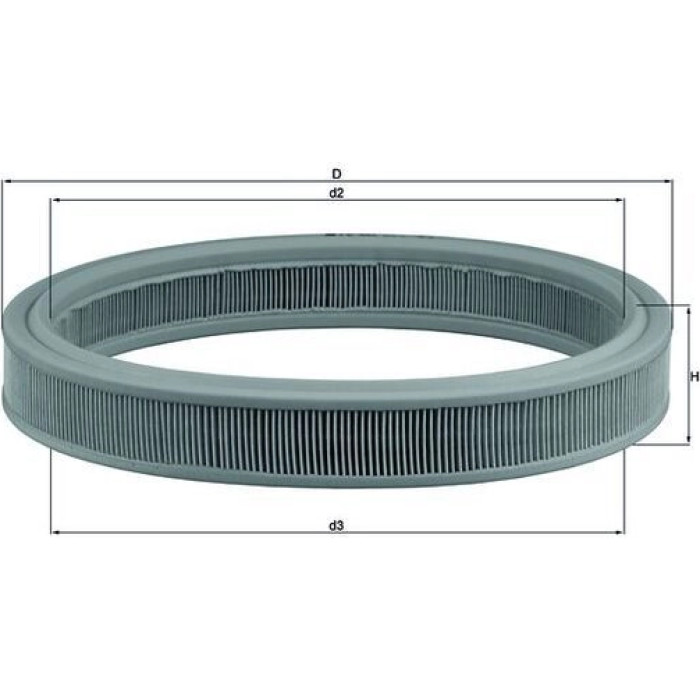 Knecht LX 332 Luftfilter Knecht LX 332 Luftfilter