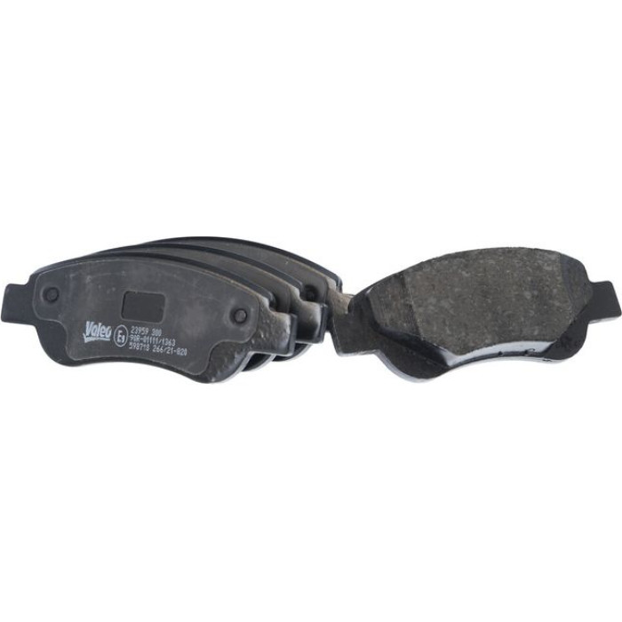 Valeo 598718 Bremsbelagsatz, Scheibenbremse Valeo 598718 Bremsbelagsatz, Scheibenbremse