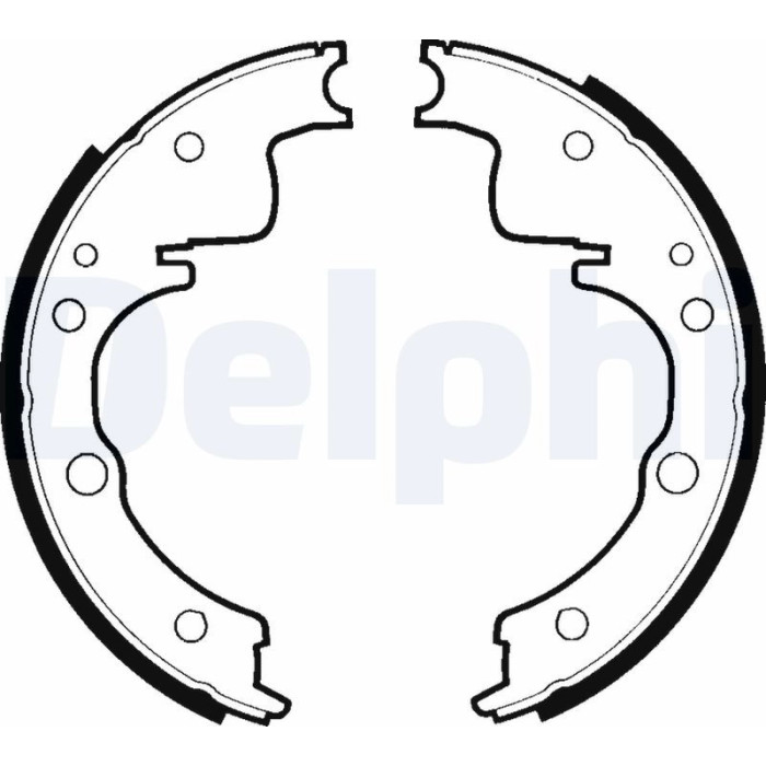 Delphi LS1270 Bremsbackensatz