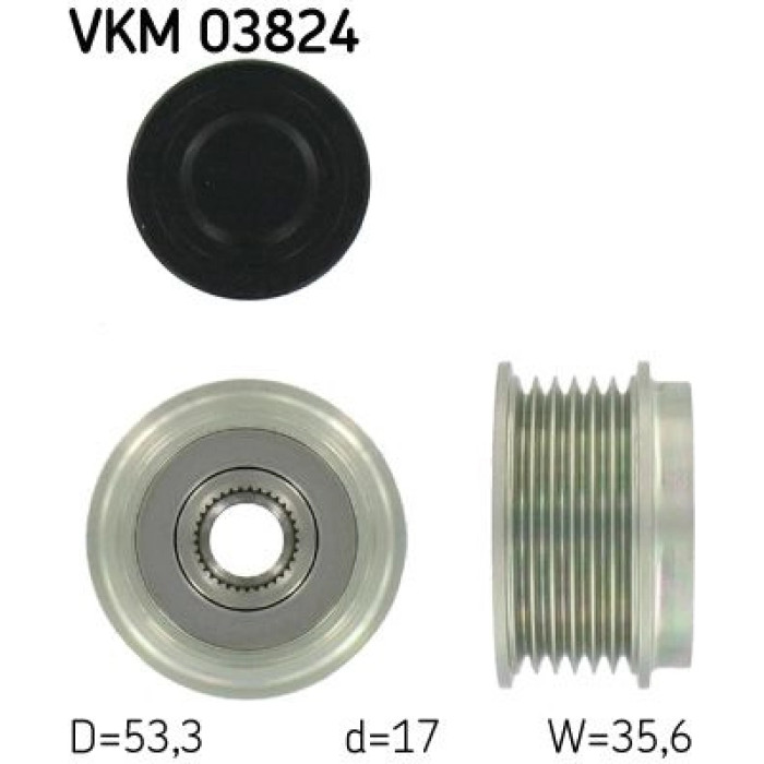 Generatorfreilauf VKM 03824 Generatorfreilauf VKM 03824