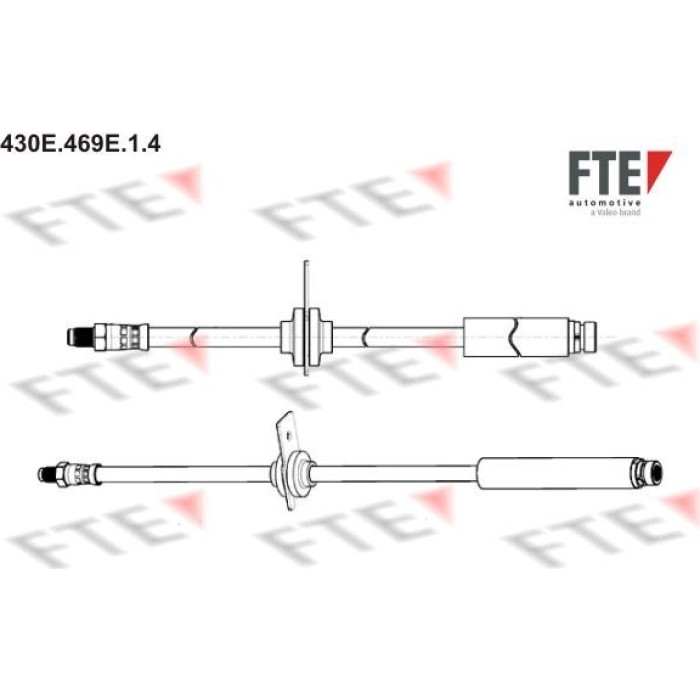 FTE 9240619 Bremsschlauch FTE 9240619 Bremsschlauch