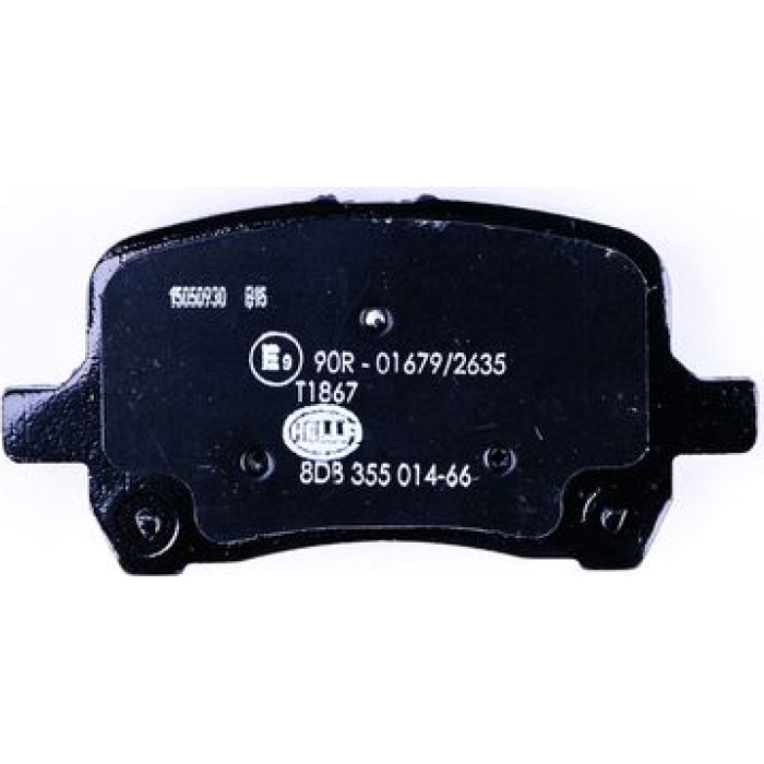 Bremsbelagsatz, Scheibenbremse 8DB 355 014-661 Bremsbelagsatz, Scheibenbremse 8DB 355 014-661
