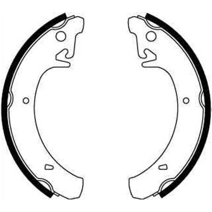 TRW GS8210 Bremsbackensatz