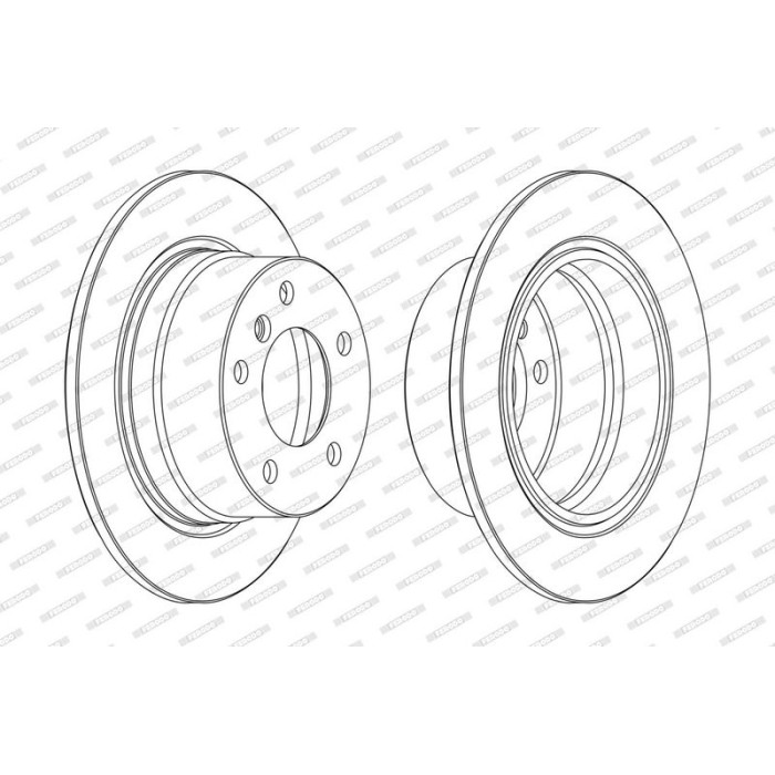 Ferodo DDF1028C Bremsscheibe PREMIER High Carbon Ferodo DDF1028C Bremsscheibe PREMIER High Carbon
