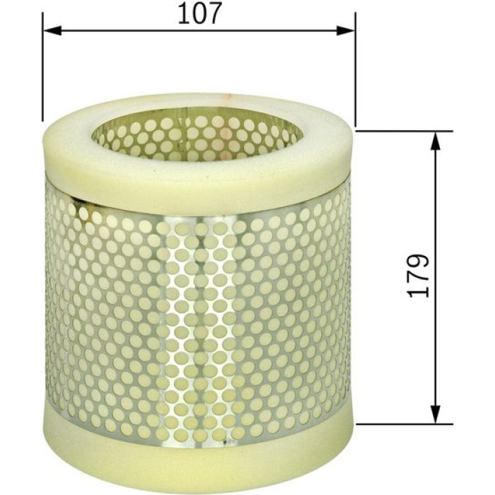 BOSCH F 026 400 011 Luftfilter