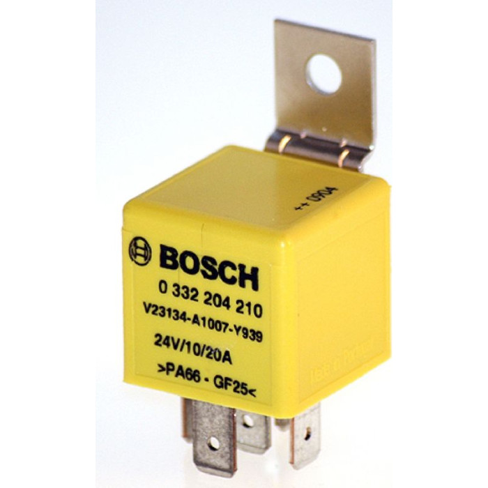 BOSCH 0 332 204 210 Relais, Arbeitsstrom BOSCH 0 332 204 210 Relais, Arbeitsstrom