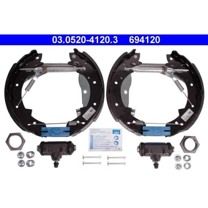 ATE 03.0520-4120.3 Bremsbackensatz Original TopKit ATE 03.0520-4120.3 Bremsbackensatz Original TopKit