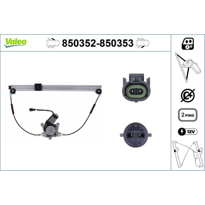 Valeo 850352 Fensterheber Valeo 850352 Fensterheber