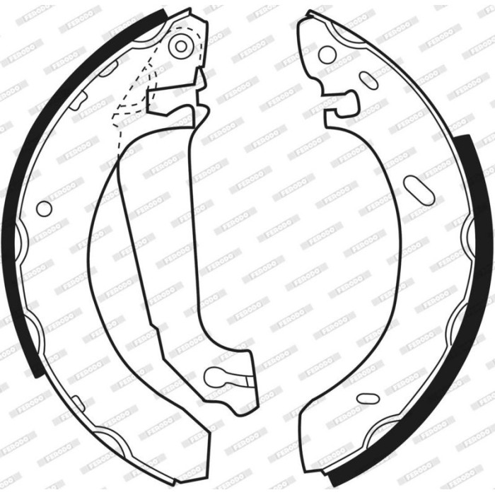 Bremsbackensatz FSB296 Bremsbackensatz FSB296
