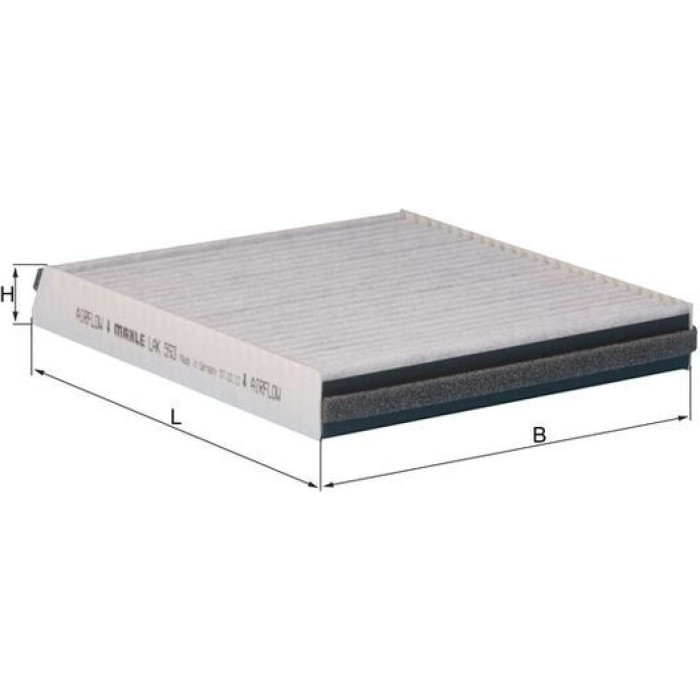 Knecht LAK 593 Filter, Innenraumluft Knecht LAK 593 Filter, Innenraumluft