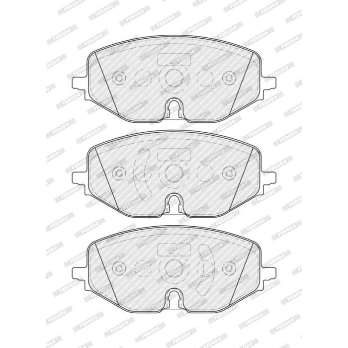 Ferodo FDB5194 Bremsbelagsatz, Scheibenbremse PREMIER ECO FRICTION Ferodo FDB5194 Bremsbelagsatz, Scheibenbremse PREMIER ECO FRICTION