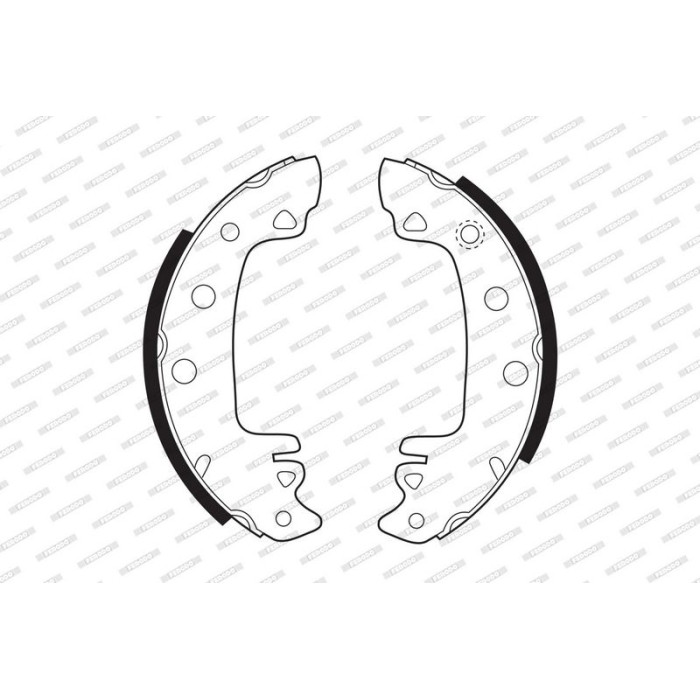Ferodo FSB29 Bremsbackensatz PREMIER Ferodo FSB29 Bremsbackensatz PREMIER