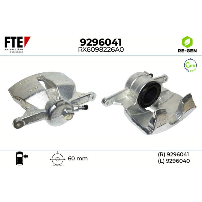 FTE 9296041 Bremssattel FTE 9296041 Bremssattel