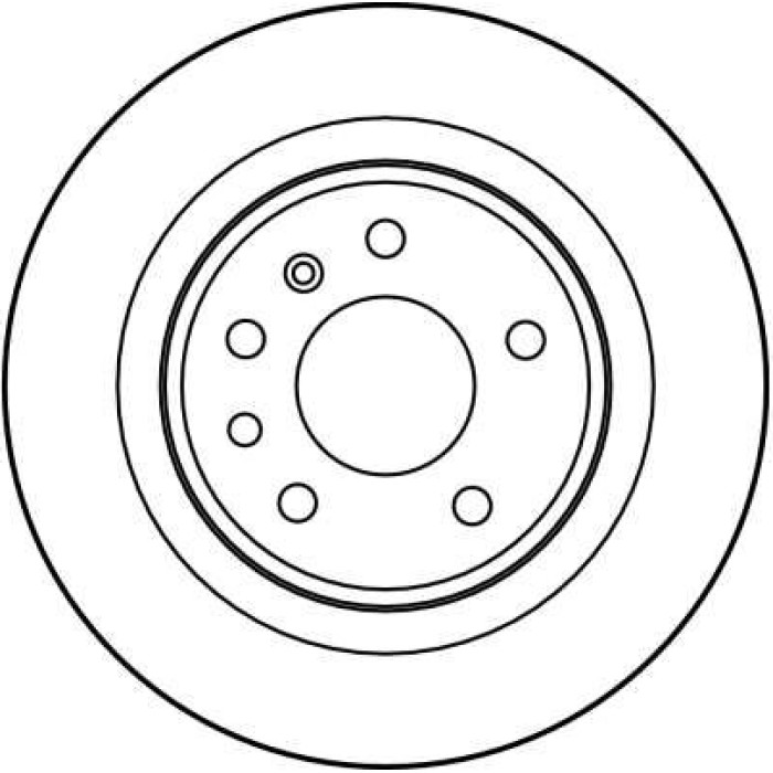 TRW DF2714 Bremsscheibe TRW DF2714 Bremsscheibe