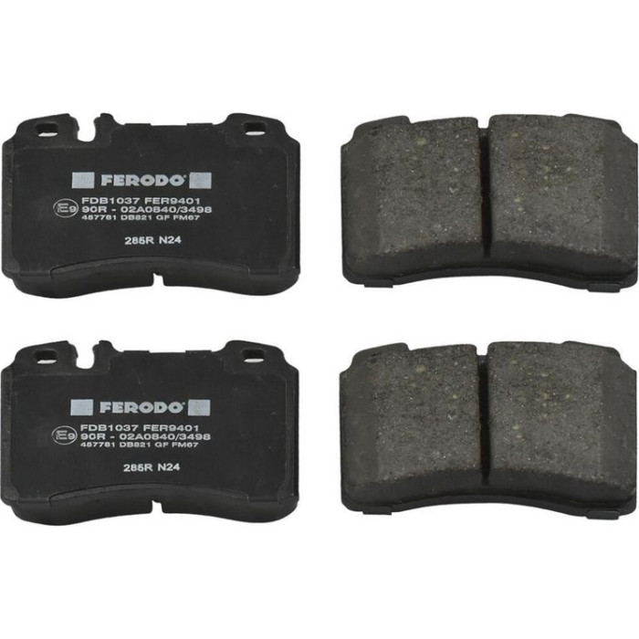 Ferodo FDB1037 Bremsbelagsatz, Scheibenbremse PREMIER ECO FRICTION Ferodo FDB1037 Bremsbelagsatz, Scheibenbremse PREMIER ECO FRICTION