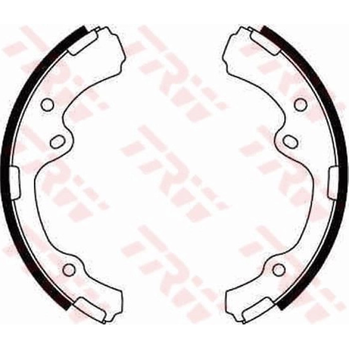 TRW GS8143 Bremsbackensatz