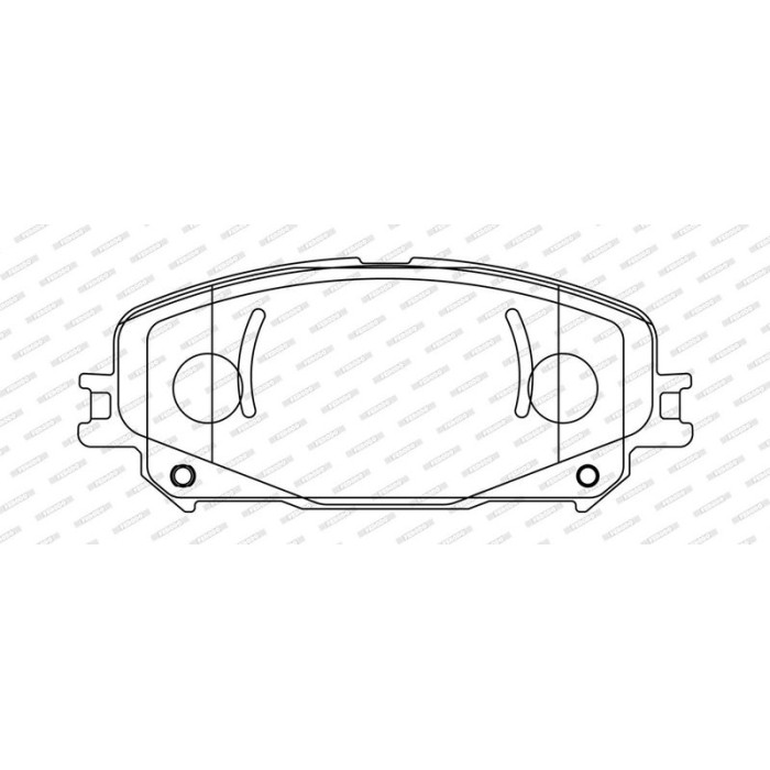 Ferodo FDB5198 Bremsbelagsatz, Scheibenbremse PREMIER ECO FRICTION Ferodo FDB5198 Bremsbelagsatz, Scheibenbremse PREMIER ECO FRICTION