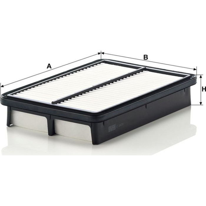 MANN-FILTER C 2631 Luftfilter MANN-FILTER C 2631 Luftfilter