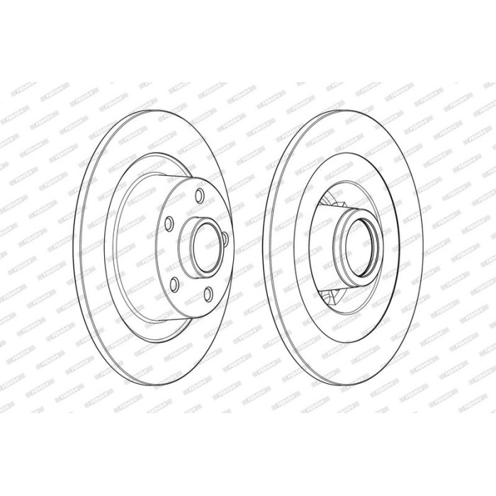 Bremsscheibe DDF1729-1