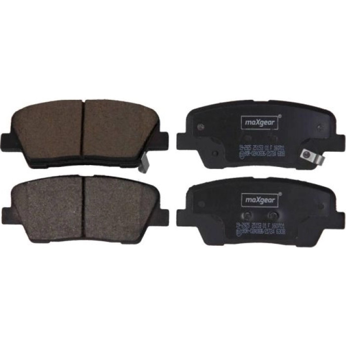 Maxgear 19-2925 Bremsbelagsatz, Scheibenbremse