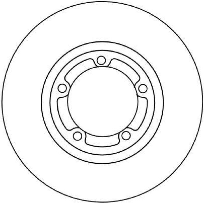 TRW DF4102 Bremsscheibe