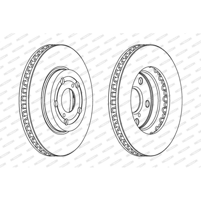 Ferodo DDF799 Bremsscheibe PREMIER Ferodo DDF799 Bremsscheibe PREMIER