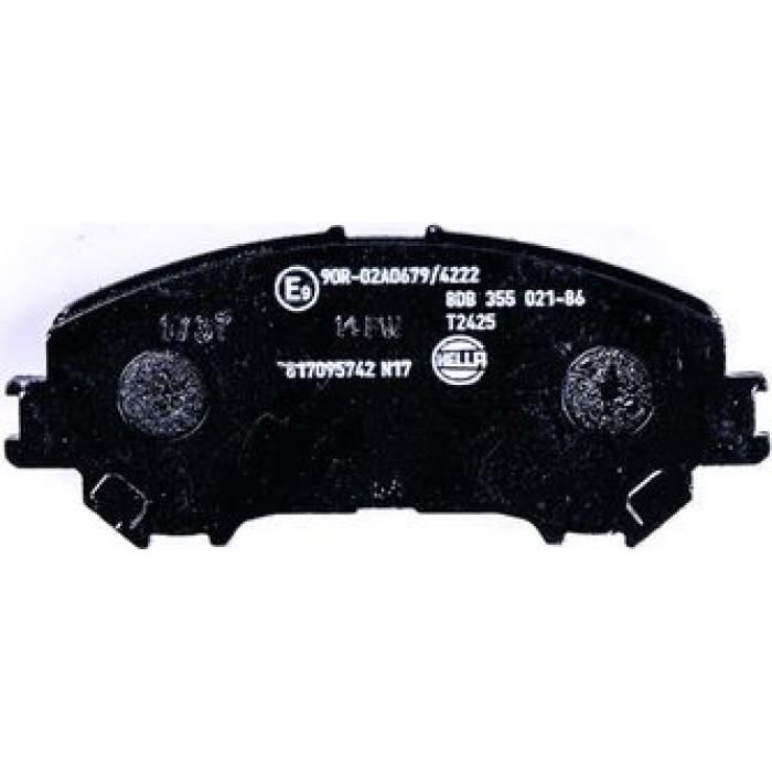 Hella 8DB 355 021-861 Bremsbelagsatz, Scheibenbremse Hella 8DB 355 021-861 Bremsbelagsatz, Scheibenbremse