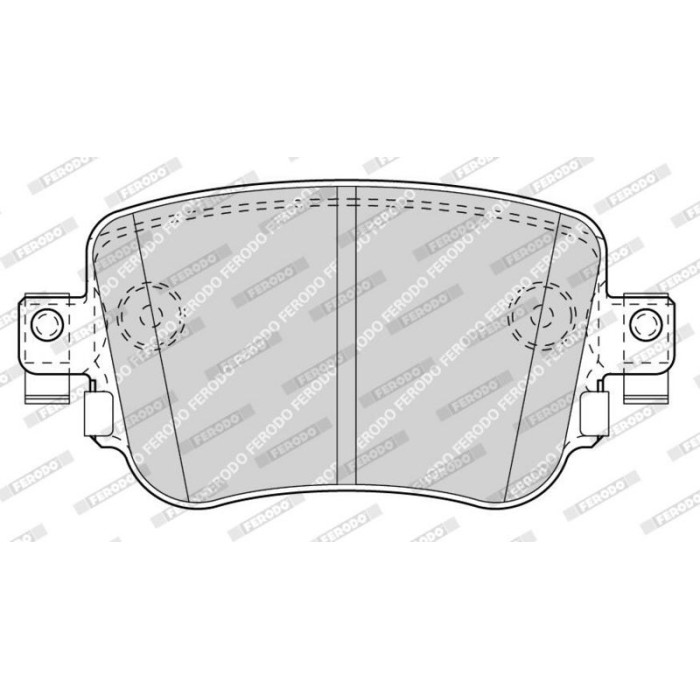 Ferodo FDB4485 Bremsbelagsatz, Scheibenbremse PREMIER ECO FRICTION Ferodo FDB4485 Bremsbelagsatz, Scheibenbremse PREMIER ECO FRICTION