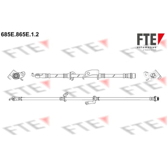 FTE 9240832 Bremsschlauch