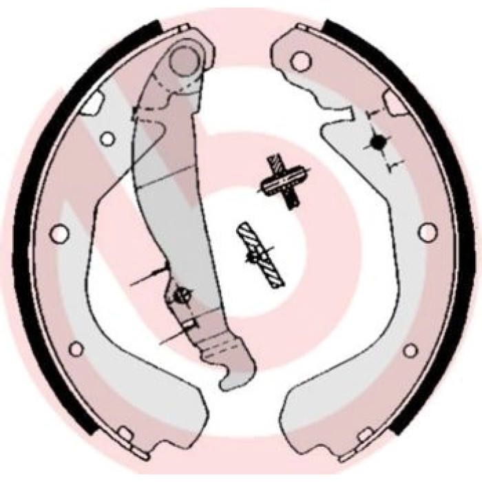 Brembo S 59 509 Bremsbackensatz ESSENTIAL LINE Brembo S 59 509 Bremsbackensatz ESSENTIAL LINE