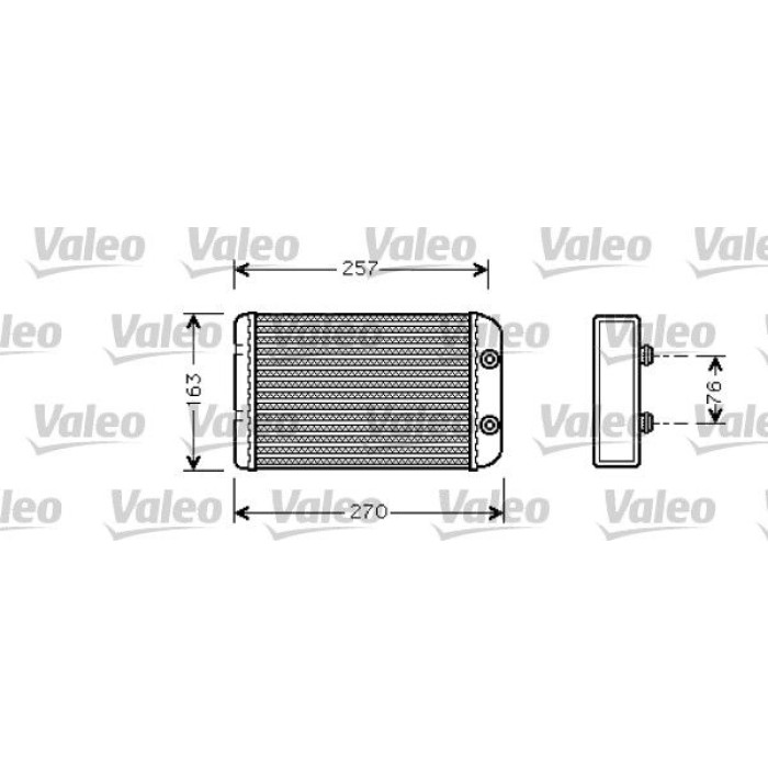 Valeo 812329 Wärmetauscher, Innenraumheizung Valeo 812329 Wärmetauscher, Innenraumheizung