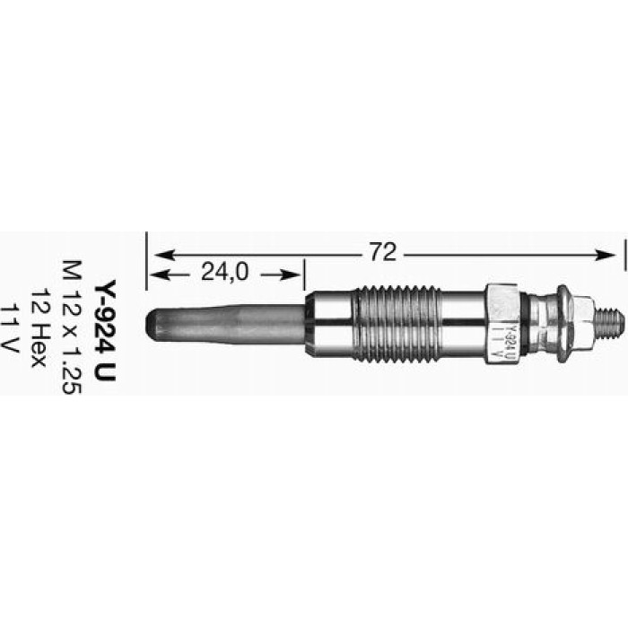 NGK 4950 Glühkerze