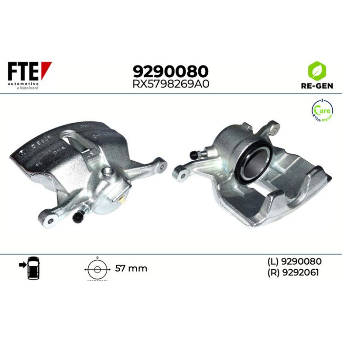 FTE 9290080 Bremssattel FTE 9290080 Bremssattel