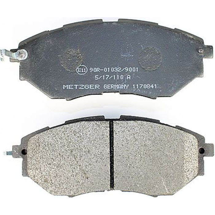 Metzger 1170841 Bremsbelagsatz, Scheibenbremse Metzger 1170841 Bremsbelagsatz, Scheibenbremse