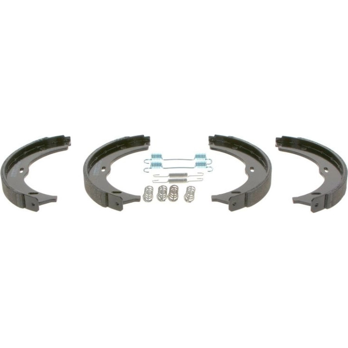 BOSCH 0 986 487 718 Bremsbackensatz, Feststellbremse BOSCH 0 986 487 718 Bremsbackensatz, Feststellbremse