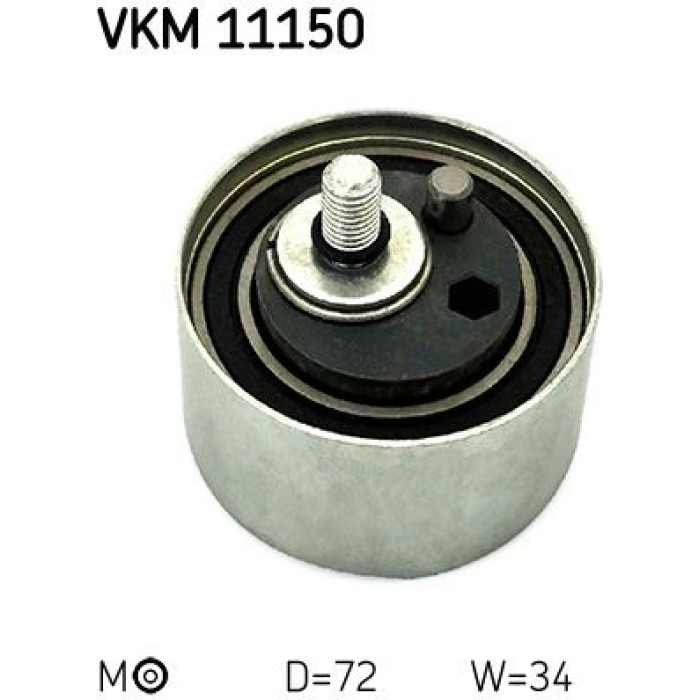 SKF VKM 11150 Spannrolle, Zahnriemen SKF VKM 11150 Spannrolle, Zahnriemen
