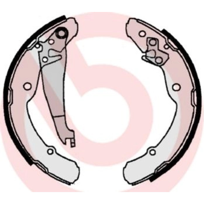 Brembo S 85 516 Bremsbackensatz ESSENTIAL LINE Brembo S 85 516 Bremsbackensatz ESSENTIAL LINE