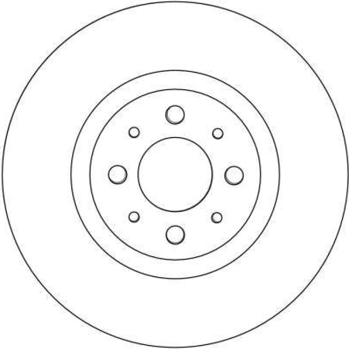 TRW DF4377 Bremsscheibe