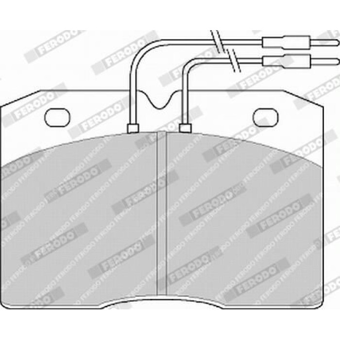 Ferodo FVR377 Bremsbelagsatz, Scheibenbremse PREMIER ECO FRICTION Ferodo FVR377 Bremsbelagsatz, Scheibenbremse PREMIER ECO FRICTION