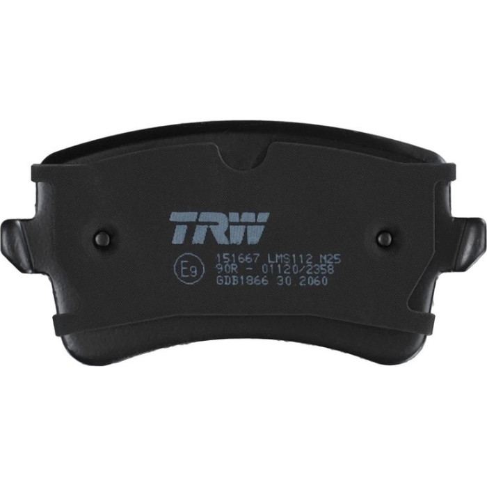 TRW GDB1866 Bremsbelagsatz, Scheibenbremse