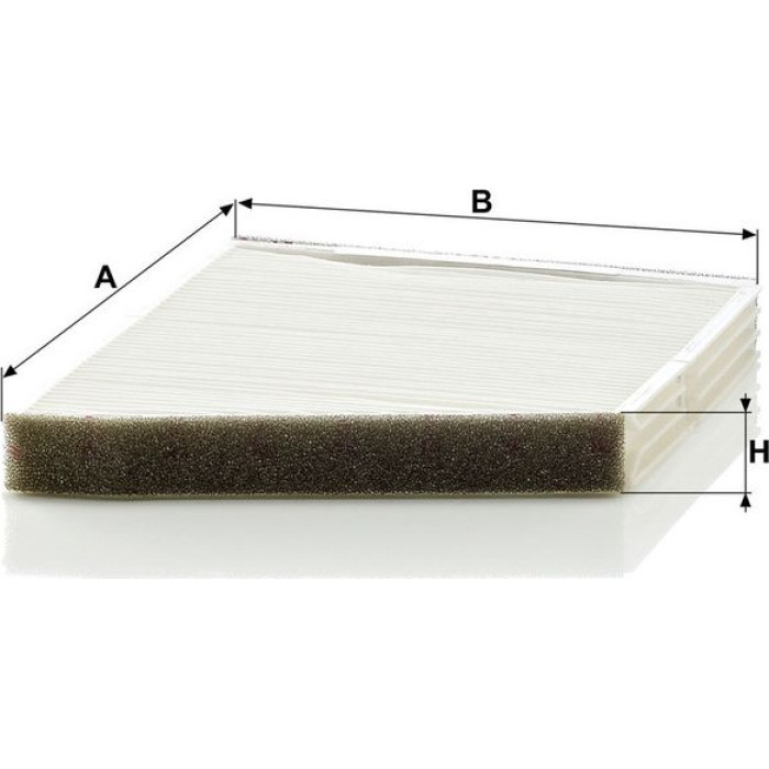 MANN-FILTER CU 2337/1 Innenraumfilter, Partikelfilter MANN-FILTER CU 2337/1 Innenraumfilter, Partikelfilter