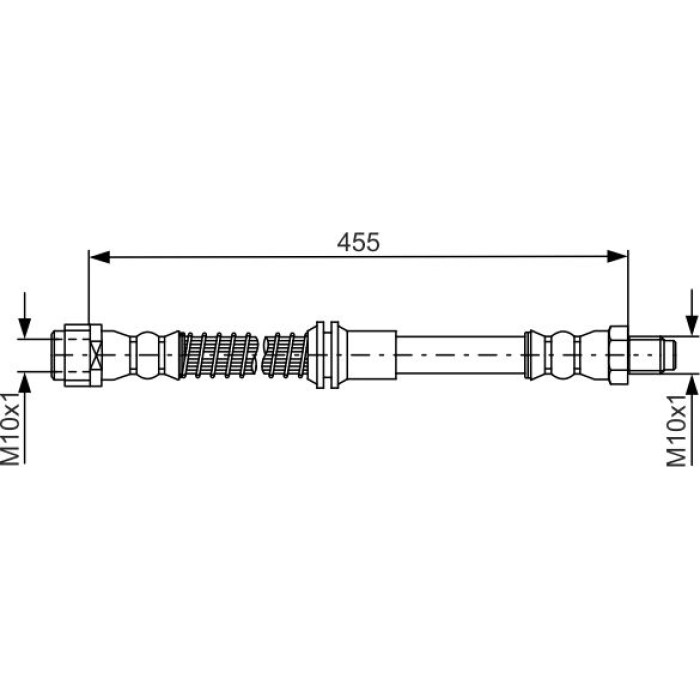 BOSCH 1 987 481 747 Bremsschlauch